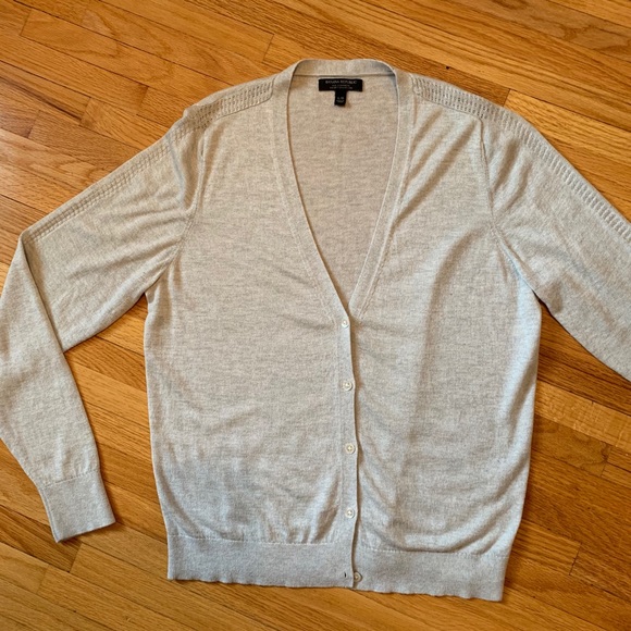 Banana Republic | Silk Cotton Blend Cardigan - Picture 3 of 3